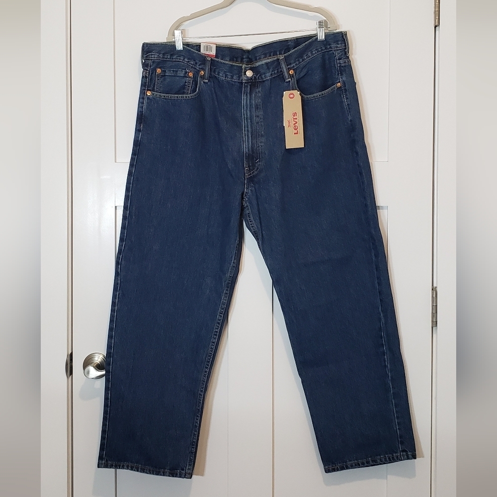 Levi's Jeans Men's Size 44X29 550 Relaxed Fit Dark Wash Brand New With Tags - Picture 8 of 16